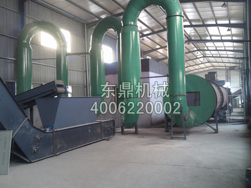 江蘇木屑烘干機現場